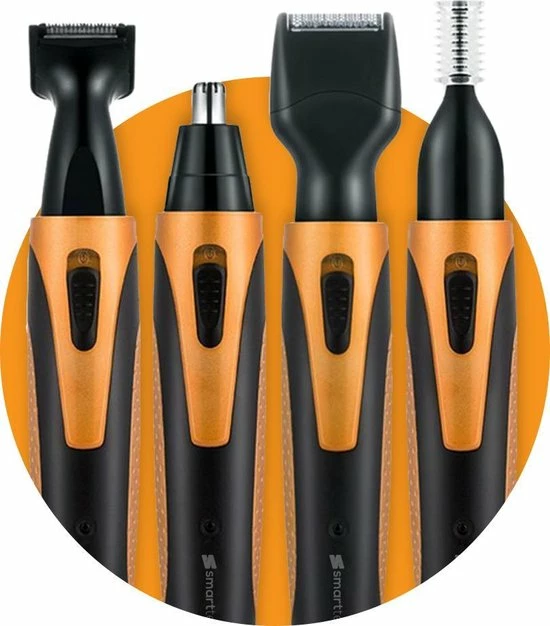 Gloednieuw 🔥 Smart-Tech Smarttech - 4 In 1 Oplaadbare Multifunctionele Neus, Baard, Wenkbrauw En Oor Trimmer ❤️ 3 Gloednieuw 🔥 Smart-Tech Smarttech - 4 In 1 Oplaadbare Multifunctionele Neus, Baard, Wenkbrauw En Oor Trimmer ❤️
