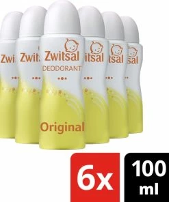 Promo ✔️ Zwitsal Original Deodorant - 6 X 100 Ml - Voordeelverpakking 🤩