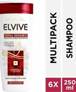 Goedkoopste 🎁 L’Oréal Paris Elvive Total Repair 5 Shampoo - 6x 250 Ml - Voordeelverpakking 🧨 -L'Oréal Shop 550x634 3