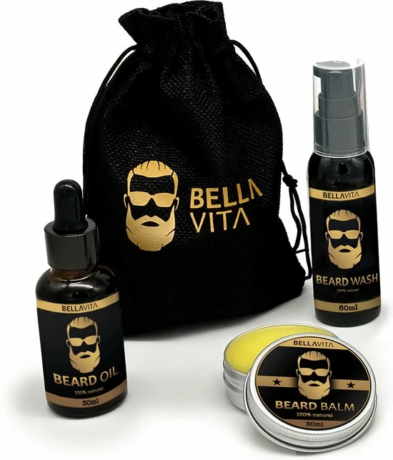 Beste Pirce ✔️ BELLAVITA Baardgroei Kit - 9 Delig - Baardgroei Set - Baardolie - Baard Set - Baard - Giftset - Black Friday - Sinterklaas - Kerst - Baardverzorging - Baardbalsem - Baardgroei - Cadeau - 100% Natuurlijk ✔️ 4 Beste Pirce ✔️ BELLAVITA Baardgroei Kit - 9 Delig - Baardgroei Set - Baardolie - Baard Set - Baard - Giftset - Black Friday - Sinterklaas - Kerst - Baardverzorging - Baardbalsem - Baardgroei - Cadeau - 100% Natuurlijk ✔️ - Afbeelding 2