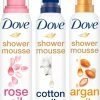 Promo 🛒 Dove Shower Mousse 3-delige Mousse Met Rozenolie, Katoenzaadolie En Arganolie - 3 X 200 Ml - Voordeelverpakking ❤️ -L'Oréal Shop 550x644