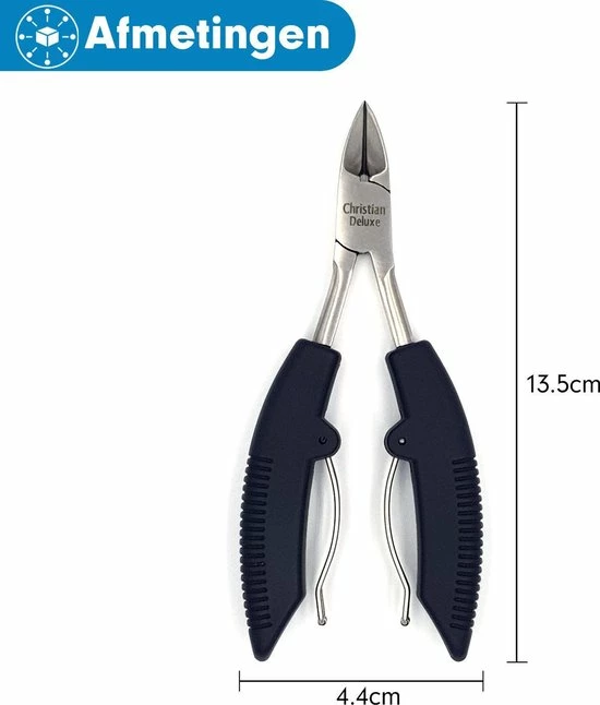 Uitgang 🤩 Christian Deluxe® - Professionele RVS Nageltang - Nageltang Voor Harde Teennagels - Professionele Nagelknipper - Nageltang Voor Ingegroeide Teennagel - Nageltang Kalknagels - Nagelknipper - Roestvrijstaal 🔔 7 Uitgang 🤩 Christian Deluxe® - Professionele RVS Nageltang - Nageltang Voor Harde Teennagels - Professionele Nagelknipper - Nageltang Voor Ingegroeide Teennagel - Nageltang Kalknagels - Nagelknipper - Roestvrijstaal 🔔 - Afbeelding 5