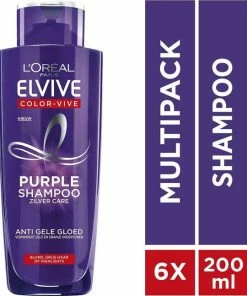 Goedkoop ❤️ L’Oréal Paris L'Oréal Paris Elvive Color Vive Purple Zilver Shampoo - 6 X 200 Ml - Voordeelverpakking 😍 29 Goedkoop ❤️ L’Oréal Paris L'Oréal Paris Elvive Color Vive Purple Zilver Shampoo - 6 X 200 Ml - Voordeelverpakking 😍 -L'Oréal Shop 550x647 2