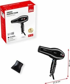 Flash-uitverkoop ❤️ Solis Swiss Perfection 440 Föhn - Haardroger Professional - Zwart 🌟 -L'Oréal Shop 550x653 4