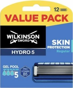 Flash-uitverkoop ❤️ Wilkinson Sword Hydro 5 -12 Stuks - Scheermesjes 🤩