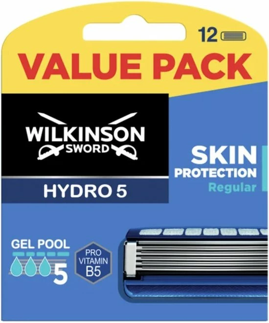 Flash-uitverkoop 💯 Wilkinson Sword Hydro 5 - 12 Stuks - Scheermesjes - Skin Protection Regular 👍 3 Flash-uitverkoop 💯 Wilkinson Sword Hydro 5 - 12 Stuks - Scheermesjes - Skin Protection Regular 👍