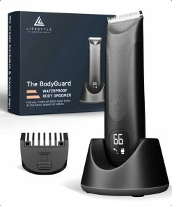 Beste deal ✨ Lifestyle Grooming The BodyGuard - Bodygroomer Voor Mannen Hun Schaamhaar - Body Trimmer Heren - Shaver - Waterdicht Scheerapparaat - Manscaped 🎉