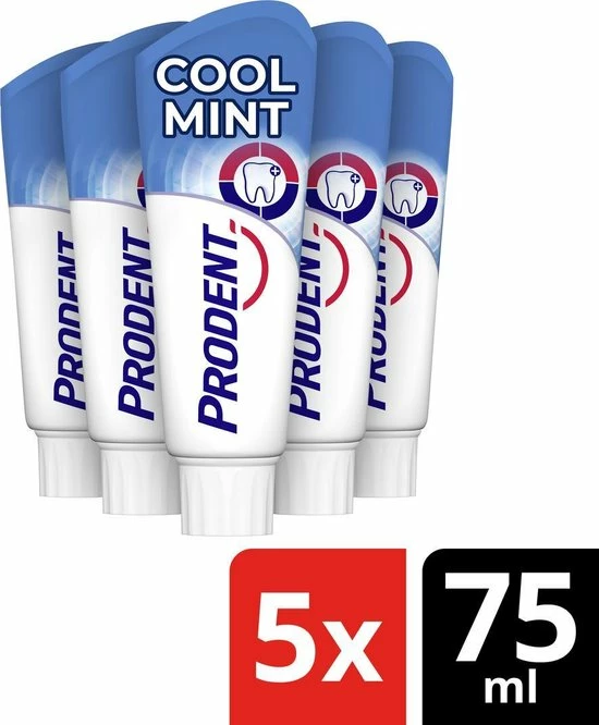 Promo π₯° Prodent Tandpasta Cool Mint - 5 X 75 Ml - Voordeelverpakking π 3 Promo π₯° Prodent Tandpasta Cool Mint - 5 X 75 Ml - Voordeelverpakking π