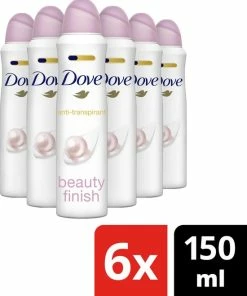 Korting π Dove Beauty Finish Anti-transpirant Deodorant - 6 X 150 Ml - Voordeelverpakking 𧨠15 Korting π Dove Beauty Finish Anti-transpirant Deodorant - 6 X 150 Ml - Voordeelverpakking 𧨠-L'OrΓ©al Shop 550x667 3