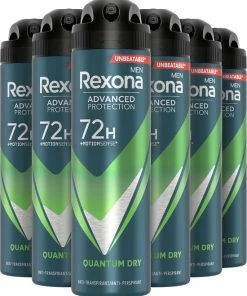 Beste recensies van ⭐ 6x Rexona Men Deodorant Spray Quantum Dry 150 Ml 🔥