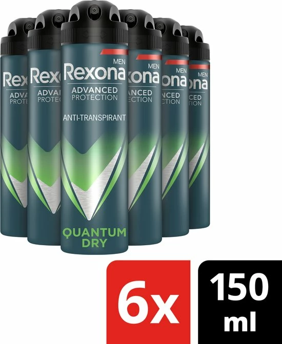 Beste recensies van β 6x Rexona Men Deodorant Spray Quantum Dry 150 Ml π₯ 8 Beste recensies van β 6x Rexona Men Deodorant Spray Quantum Dry 150 Ml π₯ - Afbeelding 6