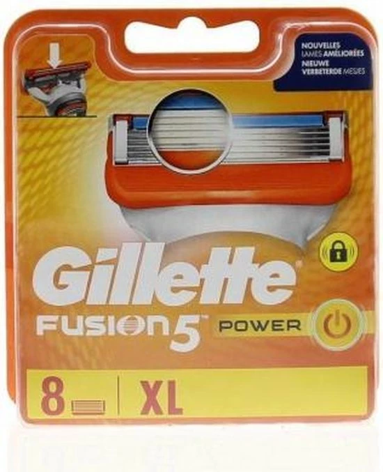Nieuw π Gillette Fusion5 Power Scheermesjes 8 Stuks π 5 Nieuw π Gillette Fusion5 Power Scheermesjes 8 Stuks π - Afbeelding 3