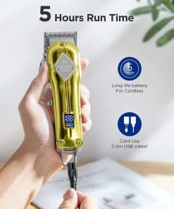 Hete verkoop 👏 Limural® Professionele Draadloze Tondeuse - Trimmer - Tondeuses - Mannen - Hoofdhaar - Haartrimmer - Baard - Trimmerset - Hair Clipper - Tondeuse Cheveux - Hair ⌛ -L'Oréal Shop 550x687 12