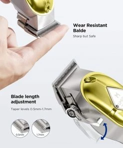 Hete verkoop 👏 Limural® Professionele Draadloze Tondeuse - Trimmer - Tondeuses - Mannen - Hoofdhaar - Haartrimmer - Baard - Trimmerset - Hair Clipper - Tondeuse Cheveux - Hair ⌛ -L'Oréal Shop 550x687 14