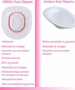 Nieuw 🌟 URlife® - Vaginale Stoombad- Helpt Tegen Schimmelinfecties, Geur En Meer- Vaginale Gezondheid- Vaginale Verzorging + Reiniging- Vagina Douche / Bad 🎉 -L'Oréal Shop 550x687 21