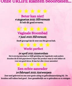 Nieuw 🌟 URlife® - Vaginale Stoombad- Helpt Tegen Schimmelinfecties, Geur En Meer- Vaginale Gezondheid- Vaginale Verzorging + Reiniging- Vagina Douche / Bad 🎉 -L'Oréal Shop 550x687 24