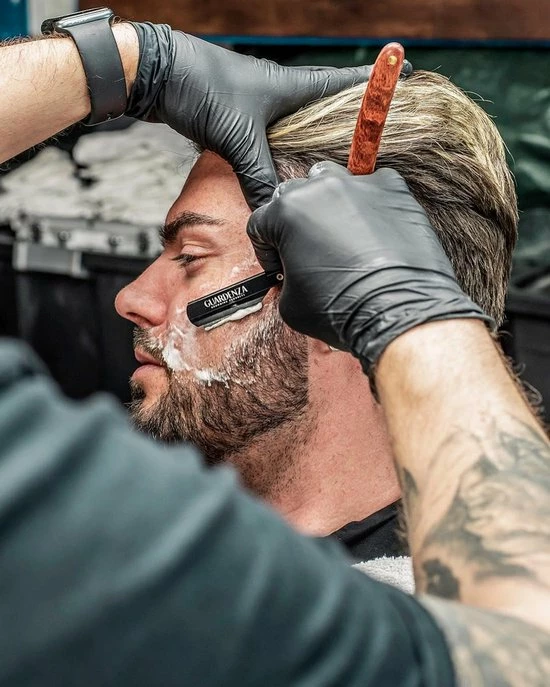 Top 10 𧨠Guardenza Shavette "Cut Throat" Scheermes (incl. Scheermesjes En Hoes) - Open Scheermes - Barbiermes π 7 Top 10 𧨠Guardenza Shavette "Cut Throat" Scheermes (incl. Scheermesjes En Hoes) - Open Scheermes - Barbiermes π - Afbeelding 5