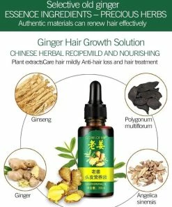 Coupon ⭐ 7Days Ginger Hair Nutrient Solution Haarserum 7days | Haarkuur 7daags | Haaruitval Bestrijden | Gember Extracten Voor Stimuleren Haargroei | Haar Olie | Bewezen Formule 😉 -L'Oréal Shop 550x693 2