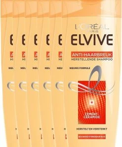 Kopen 😉 L’Oréal Paris Elvive Anti Haarbreuk Shampoo - 6x250 Ml - Voordeelverpakking 🔥 -L'Oréal Shop 550x716