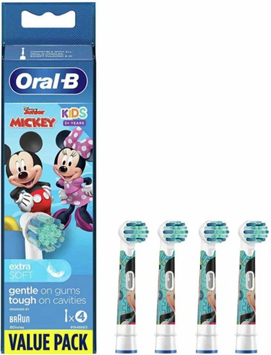 Goedkoopste βοΈ Oral B Oral-B Stages Power Mickey Mouse Opzetborstels 4pcs π 3 Goedkoopste βοΈ Oral B Oral-B Stages Power Mickey Mouse Opzetborstels 4pcs π
