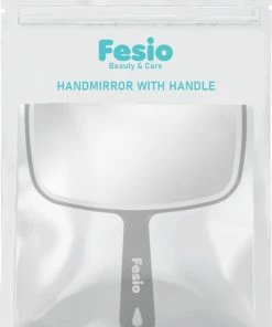 Beste deal ✨ Fesio Handspiegel Met Handvat - 15 X 12 Cm Spiegeloppervlak - Make Up Spiegel/Scheerspiegel/Kappersspiegel - Zwart 😉 -L'Oréal Shop 550x722 1