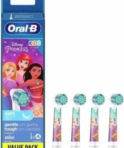 Groothandel 🛒 Oral B Oral-B Stages Power Kids Princess - Opzetborstels - 4 Stuks 🎉