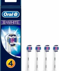 Gloednieuw 🧨 Oral B Oral-B 3D White - Opzetborstels - 4 Stuks 😉