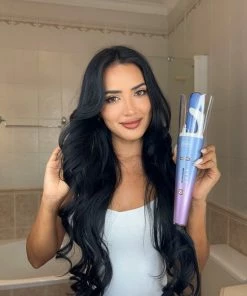 Promo 🎉 Automatische Krultang Keramische Haarkruller Hair Curler – Meerdere Kleuren – Blauw/Roze - RAVEG 🔔 -L'Oréal Shop 550x733 4