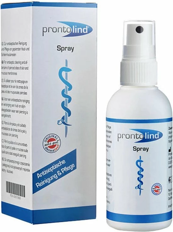 Beste Pirce 🔥 Prontolind Piercing Spray - 75ml - Piercing Aftercare - Piercing Nazorg - Sterilon - Piercing Verzorging ✨ 3 Beste Pirce 🔥 Prontolind Piercing Spray - 75ml - Piercing Aftercare - Piercing Nazorg - Sterilon - Piercing Verzorging ✨