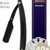 Gloednieuw ⌛ Bolano® Premium Shavette Open Scheermes Black Wood + 40 Double Edge Scheermesjes - Klassiek Barbiersmes Straight Razor Voor Mannen - Cut Throat Razor Nekmes - Klassiek Klap Scheermes - Safety Razor Feather Mes - Perfect Cadeau Tijdens De Feestdagen 🥰 -L'Oréal Shop 550x741