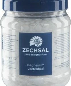Beste Pirce 🔥 Zechsal Magnesium - Badmiddel - Voetbadzout - 750 GR - Pure Magnesium Badkristallen - Effectieve Magnesium Opname Via De Voeten - Zuivert De Huid, Ook Bij Schimmelproblemen 👍