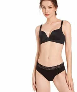 Beste deal ✨ Bamboozy Menstruatie Ondergoed 4-laags Mid-Heup Maat M 38-40 Zwart Period Underwear Duurzaam Menstrueren Incontinentie Zero Waste Daisy 😍 -L'Oréal Shop 550x743 3