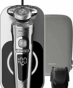 Flash-uitverkoop 🎉 Philips Shaver S9000 Prestige SP9861/16 - Scheerapparaat - Lichtgrijs ⌛