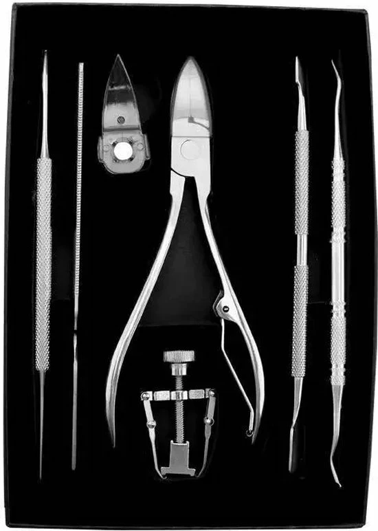 Gloednieuw 🤩 LOUZIR 7-Delige Pedicure Set - Nagelverzorging - Nagelset - Ingegroeide Teennagel - Nagelknipper - Nail Clippers - Ingrown Toenail 💯 9 Gloednieuw 🤩 LOUZIR 7-Delige Pedicure Set - Nagelverzorging - Nagelset - Ingegroeide Teennagel - Nagelknipper - Nail Clippers - Ingrown Toenail 💯 - Afbeelding 7