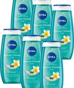 Korting ⭐ NIVEA Frangipani & Oil Douchegel - 6 X 250 Ml - Voordeelverpakking 👍