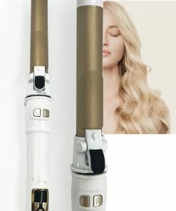 Beste Verkoop ⌛ Shasim Automatische Krultang - BLACK FRIDAY- Haarkruller - Wit/ Goud 😀 -L'Oréal Shop 550x782