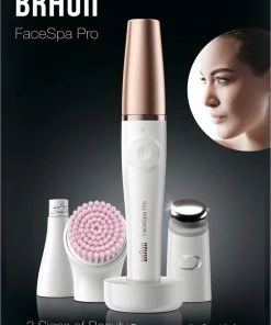 Kopen 😉 Braun FaceSpa Pro 912 Gezichtsepilator - Wit/Brons 🔔 -L'Oréal Shop 550x791