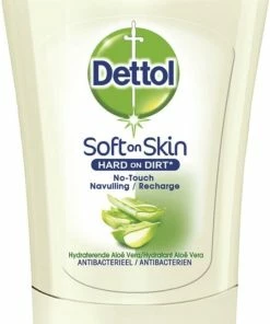 Nieuw ✨ Dettol Handzeep No Touch Navulling - Antibacterieel - Aloe Vera - 250 Ml 😀