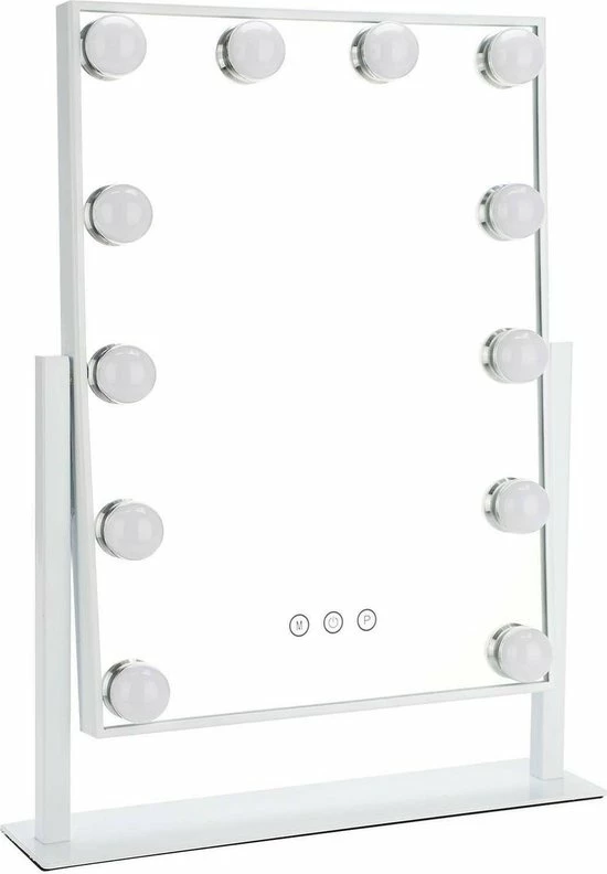 Uitgang π Bright Beauty Vanity Make Up Spiegel Met Verlichting - Wit - Dimbaar Met Drie Lichtstanden β 3 Uitgang π Bright Beauty Vanity Make Up Spiegel Met Verlichting - Wit - Dimbaar Met Drie Lichtstanden β