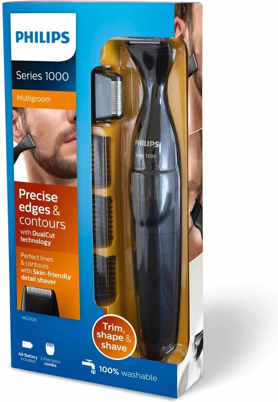 Hete verkoop βοΈ Philips 1000 Serie MG1100/16 - Precisietrimmer Voor De Baard π 13 Hete verkoop βοΈ Philips 1000 Serie MG1100/16 - Precisietrimmer Voor De Baard π - Afbeelding 11