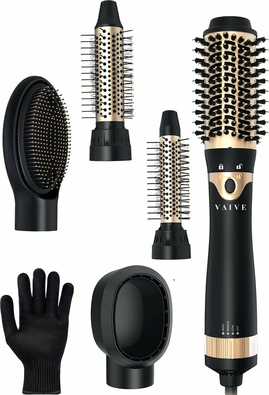 Kopen π VAIVE Fohnborstel Met 5 Opzetstukken - Fohn En Krulborstel - Krulborstel/Fohnborstel - Ronde Borstel - Stijlborstel βοΈ 3 Kopen π VAIVE Fohnborstel Met 5 Opzetstukken - Fohn En Krulborstel - Krulborstel/Fohnborstel - Ronde Borstel - Stijlborstel βοΈ