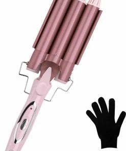 Top 10 🌟 Ofille Golvenkrultang - Wafeltang - Wave Krultang - 25mm Roze 🛒