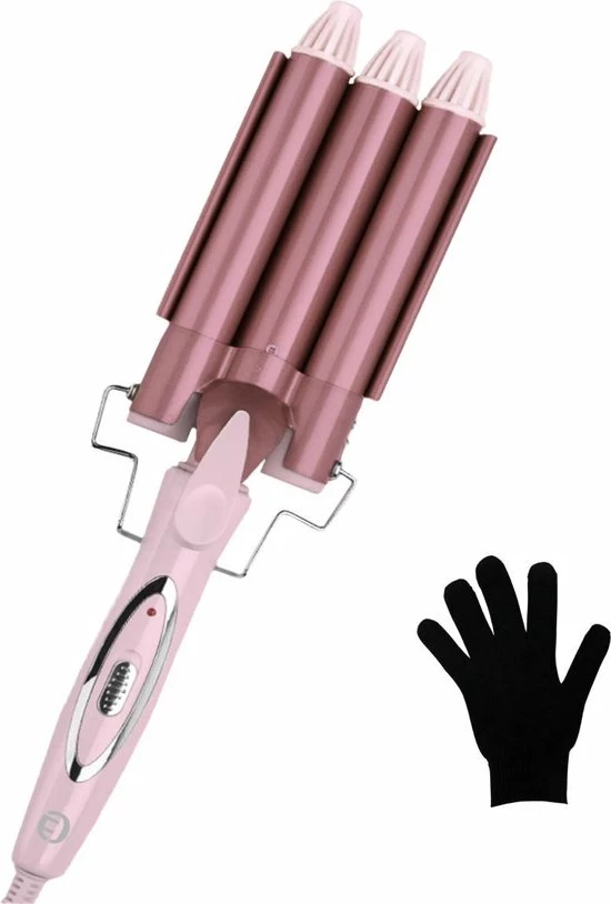 Top 10 π Ofille Golvenkrultang - Wafeltang - Wave Krultang - 25mm Roze π 3 Top 10 π Ofille Golvenkrultang - Wafeltang - Wave Krultang - 25mm Roze π