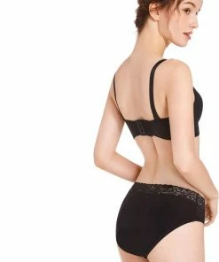 Beste deal ✨ Bamboozy Menstruatie Ondergoed 4-laags Mid-Heup Maat M 38-40 Zwart Period Underwear Duurzaam Menstrueren Incontinentie Zero Waste Daisy 😍 -L'Oréal Shop 550x823 3